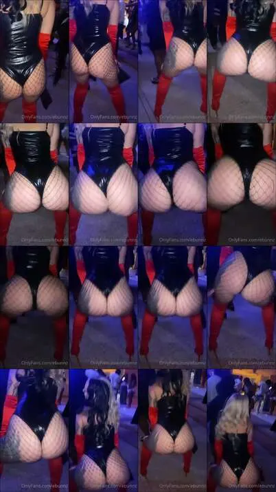 Exposed impressive white Elana Bunnz of video full